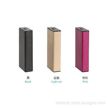 ot Electronic Gift 5000MAH  universal charger with Genuine Leather